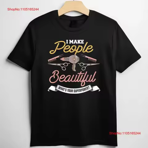 Funny Hairdresser T Shirt Humor for Hairstylist Hair Salon vintage Washed Casual Slightly Versatile graphic Comfortable