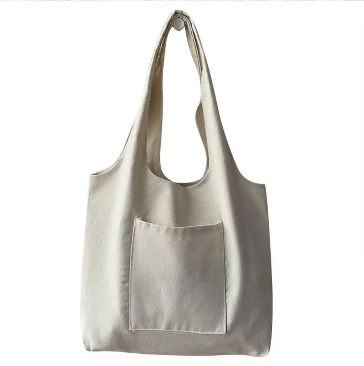 New Style Large Capacity Canvas Tote Bag Student Shoulder Bag Artistic Niche Canvas Shopping Bag