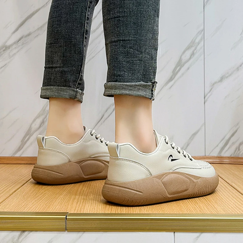 Tênis feminino casual esportes tênis de corrida primavera 2023 novo em conforto apartamentos sapatos vulcanizados mulher calçado tenis de mujer