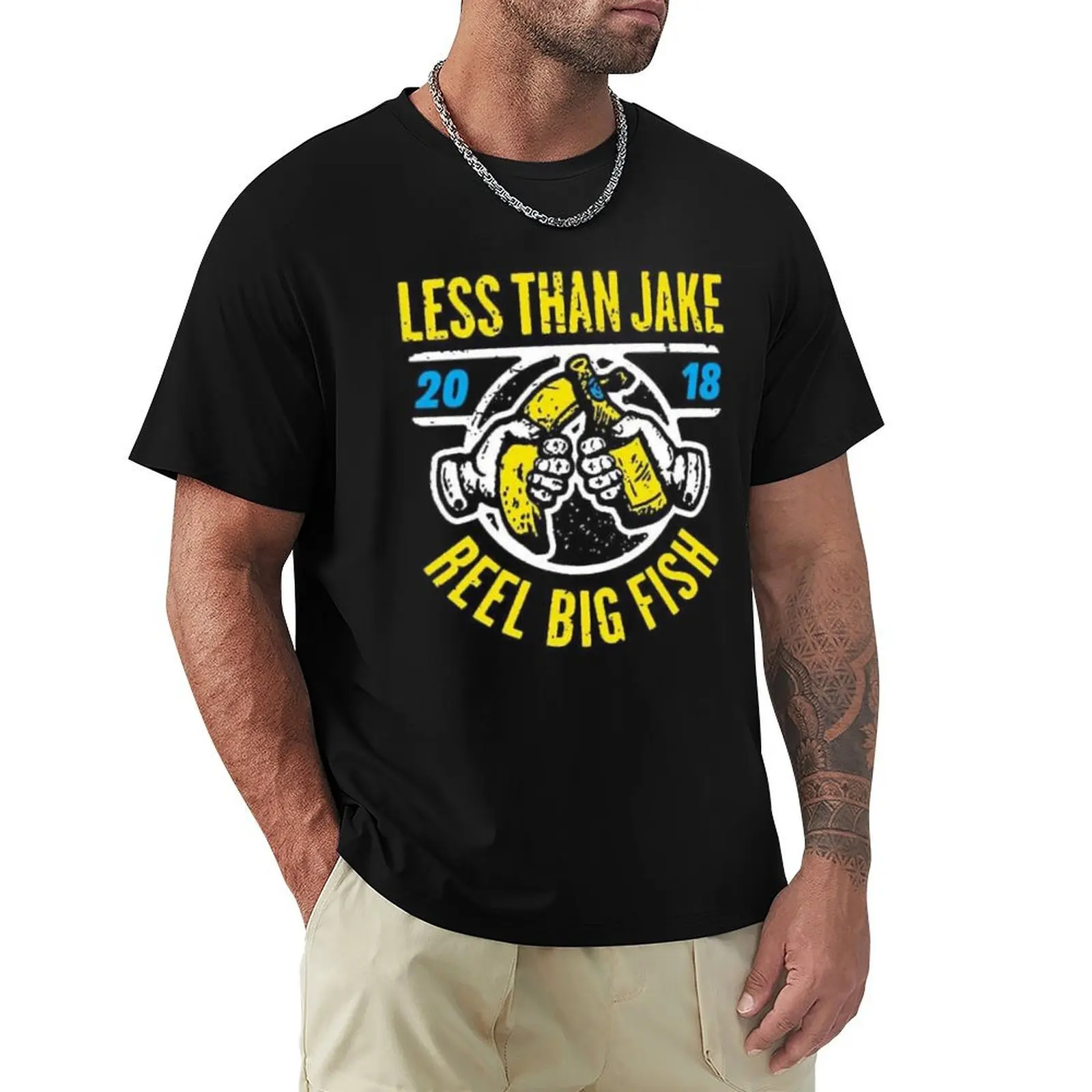 

Less Than Jake T-Shirt cotton man t-shirts valentines boutique clothes designer shirts Man t-shirt T-shirts for men cotton