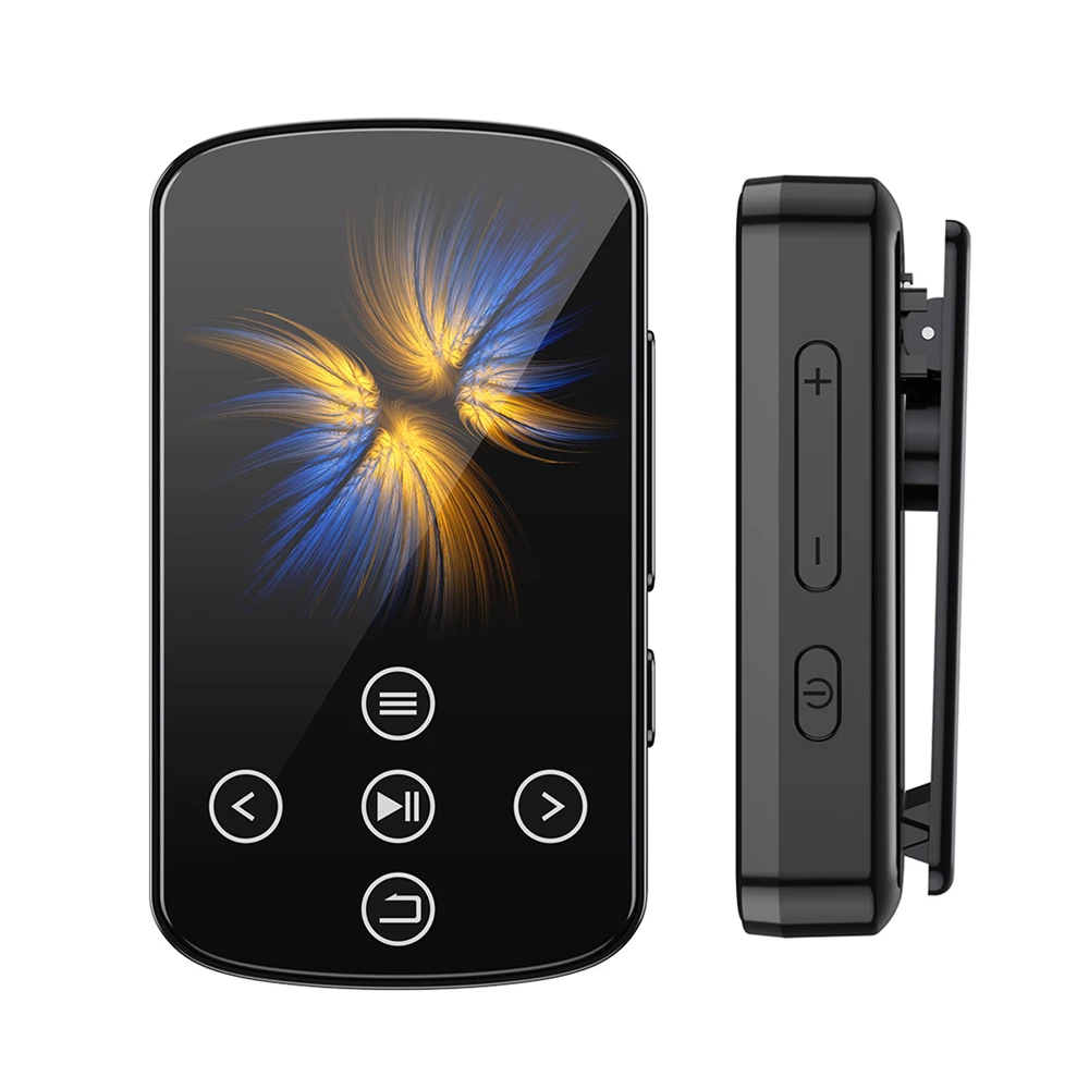 

Portable MP3 Player Bluetooth HiFi Lossless Music Player Sport Mini Video Playback Support FM Radio Recording E-Book For Walkman