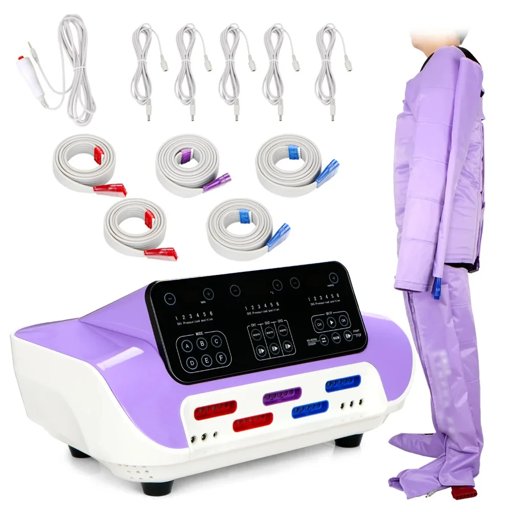 2024 Portable Pressotherapy Air New Tech Body Slimming Professional Healthy Pressotherapy Lymph Detox Device