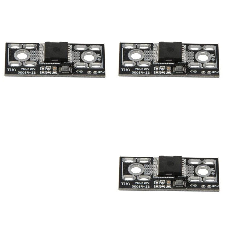 RISE-3X 9V-80V 50A High Current Perfect Diode Module Solar Anti-Reverse Charging Anti-Reverse Current Protection B