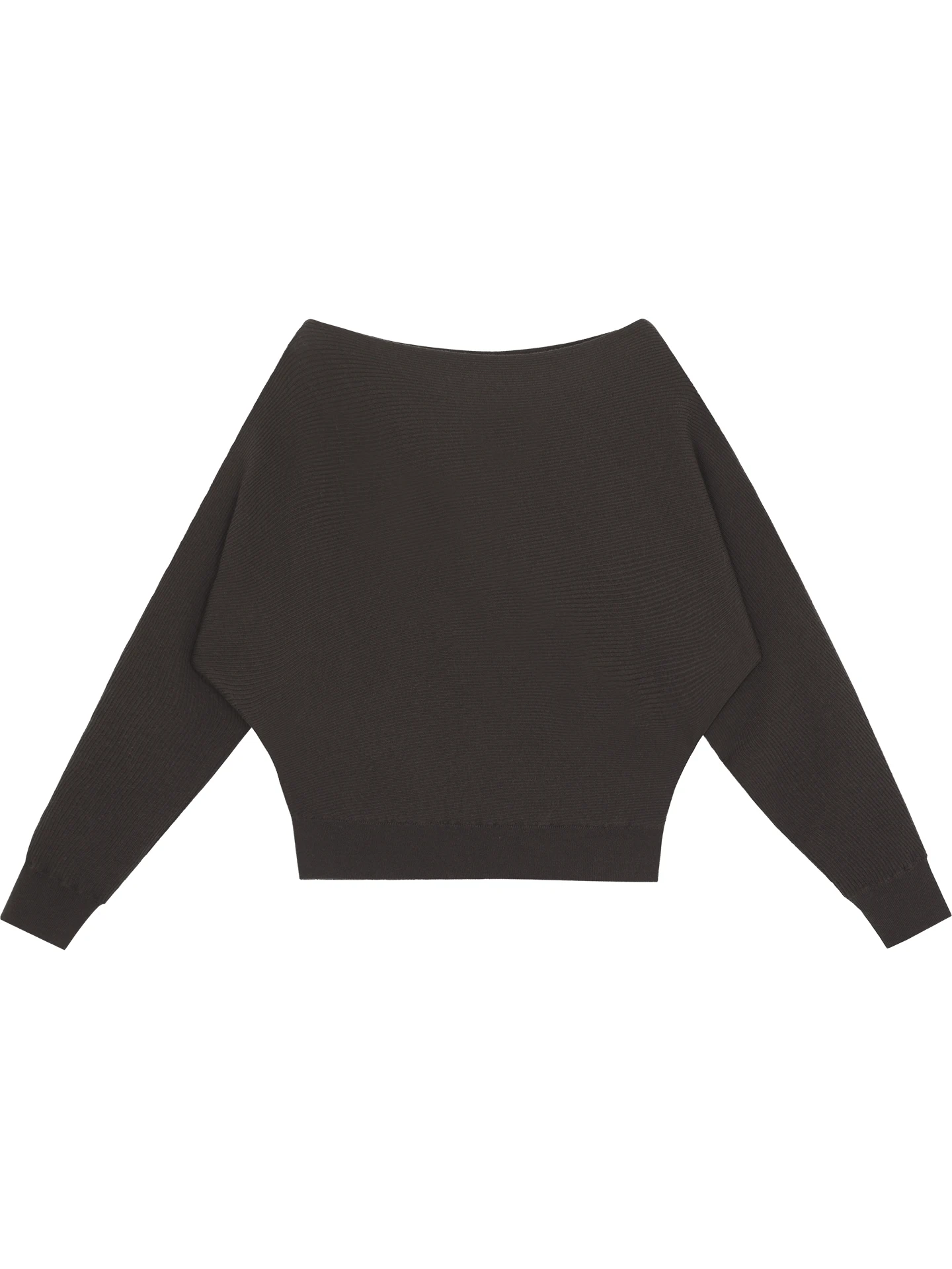 

Red Celebri Studio Women's Overhead Sweater Autumn Winter Lazy High-End oulder Bared Side Slant Knitted Top Unique Sle