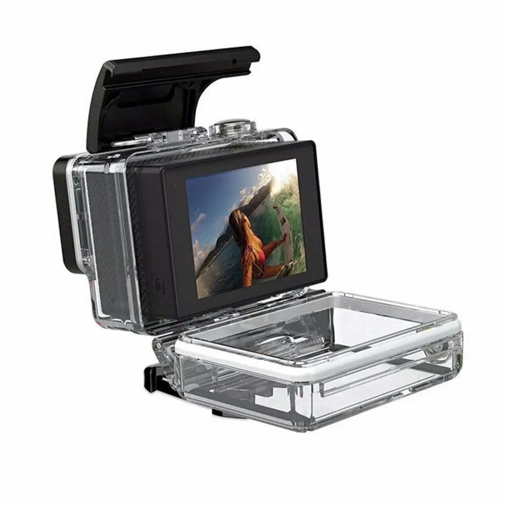 

LCD BacPac External Display Viewer + Rear Screen Case for GoPro Hero 4 3+ Camera