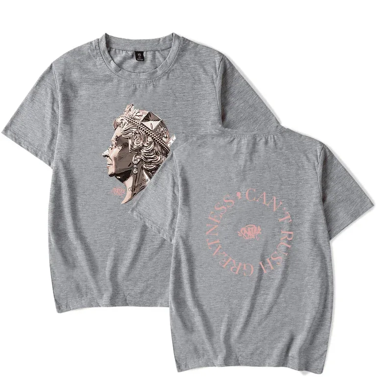 2025 yiyi2025yiyiCentral CEE Album non può rush grandezza Merch T-uomo/donna T-shirt streetwear manica corta