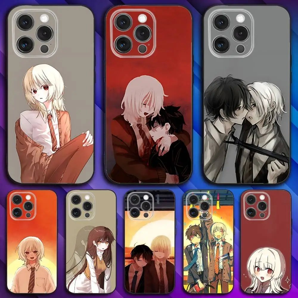 

S-Saihate Station Shion Phone Case For iPhone 17,16,15,14,13,12,11,Pro,Max,Plus,X,XS,SE4,E,Mini,Soft Black Case