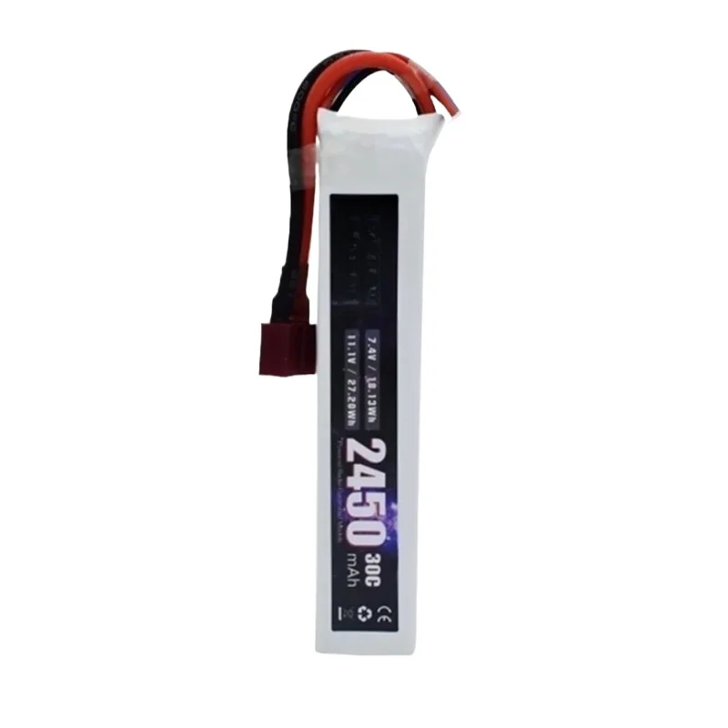 For 11.1V 2450mAh 30C with Plug Rechargeable Battery