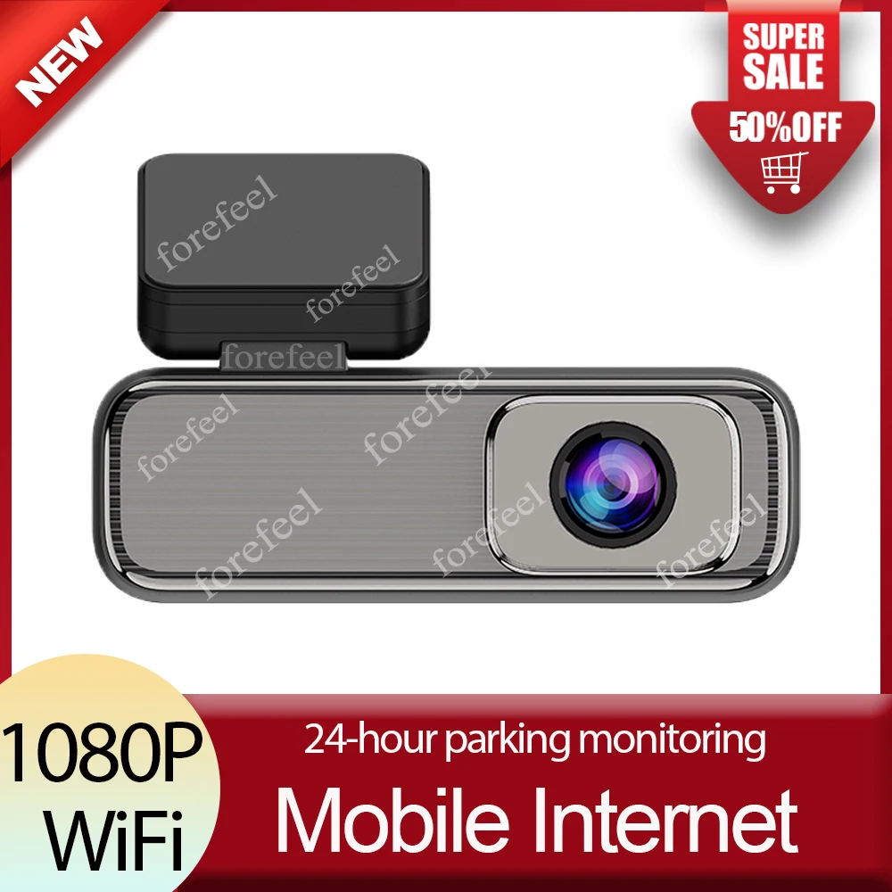 

Q6 For Full HD 1080P Dash Cam Video Recorder Driving DVR Camera WiFi Cycle Recording Night Wide Angle Dashcam Radio Registrar