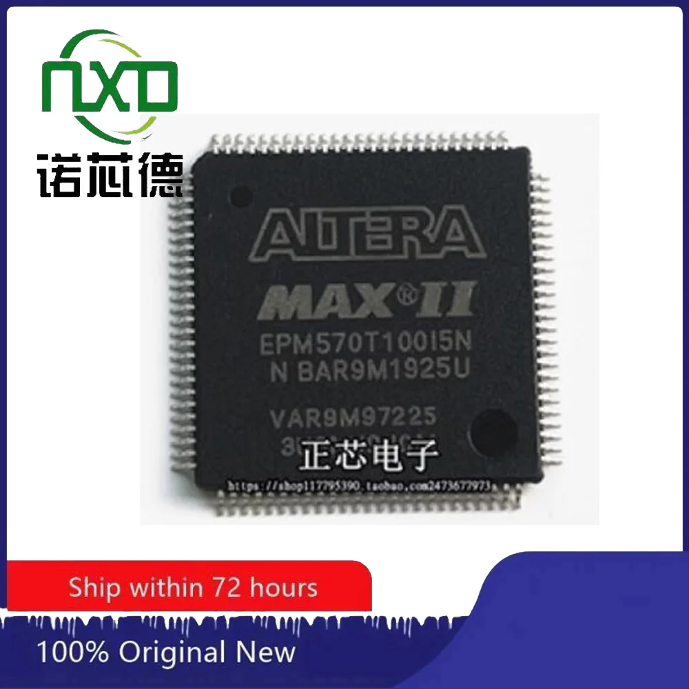 

5 шт./лот, 100% СОВЕРШЕННО НОВЫЙ EPM570T100I5N TQFP-100, встроенный чип контроллера CPLD, электронные компоненты