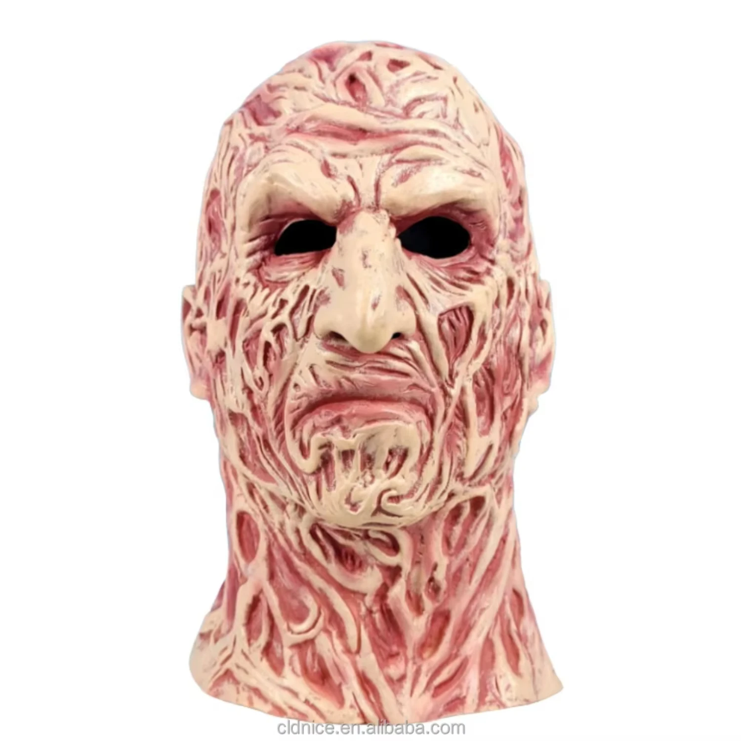 Hot Selling Movie Roles Character Freddy Vs Jason Killer Latex Head Face Horror Mask For Cosplay Halloween Party Mask face Alien