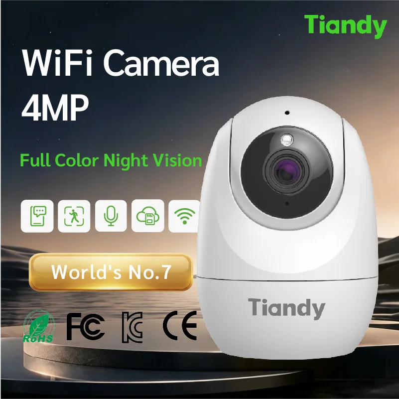 tiandy-4mp-indoor-home-security-wifi-camera-human-detection-full-color-night-vision-two-way-talk-cloud-storage-pet-monitor