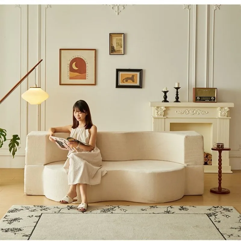 Small apartment folding sofa bed, dual-purpose source factory 1.8m compression sofa Amazon furniture
