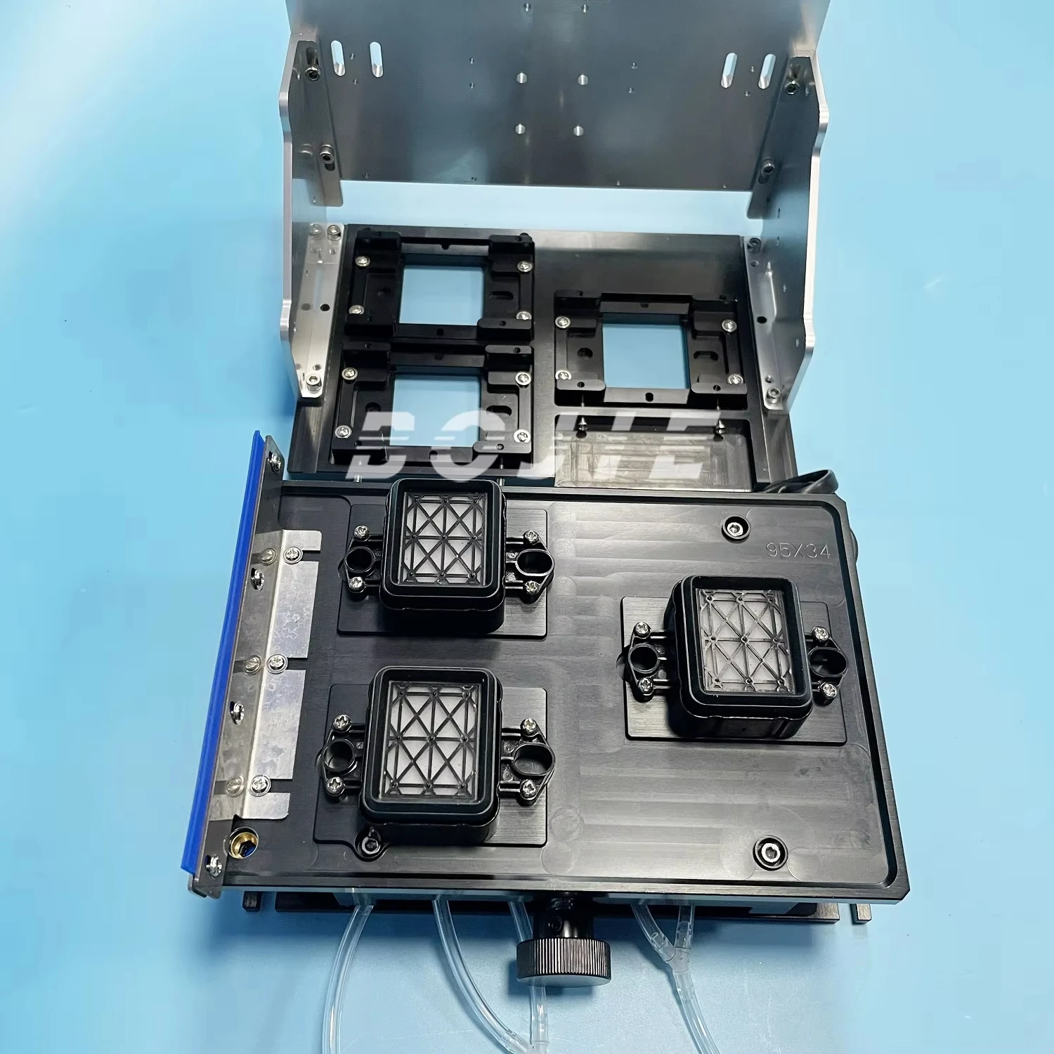 

2025 On Sale Small Carriage Frame &Ink Stack 3 Heads 3H Capping Full Kit With 95*34MM Spacing for EPS I3200/4720 Print Head