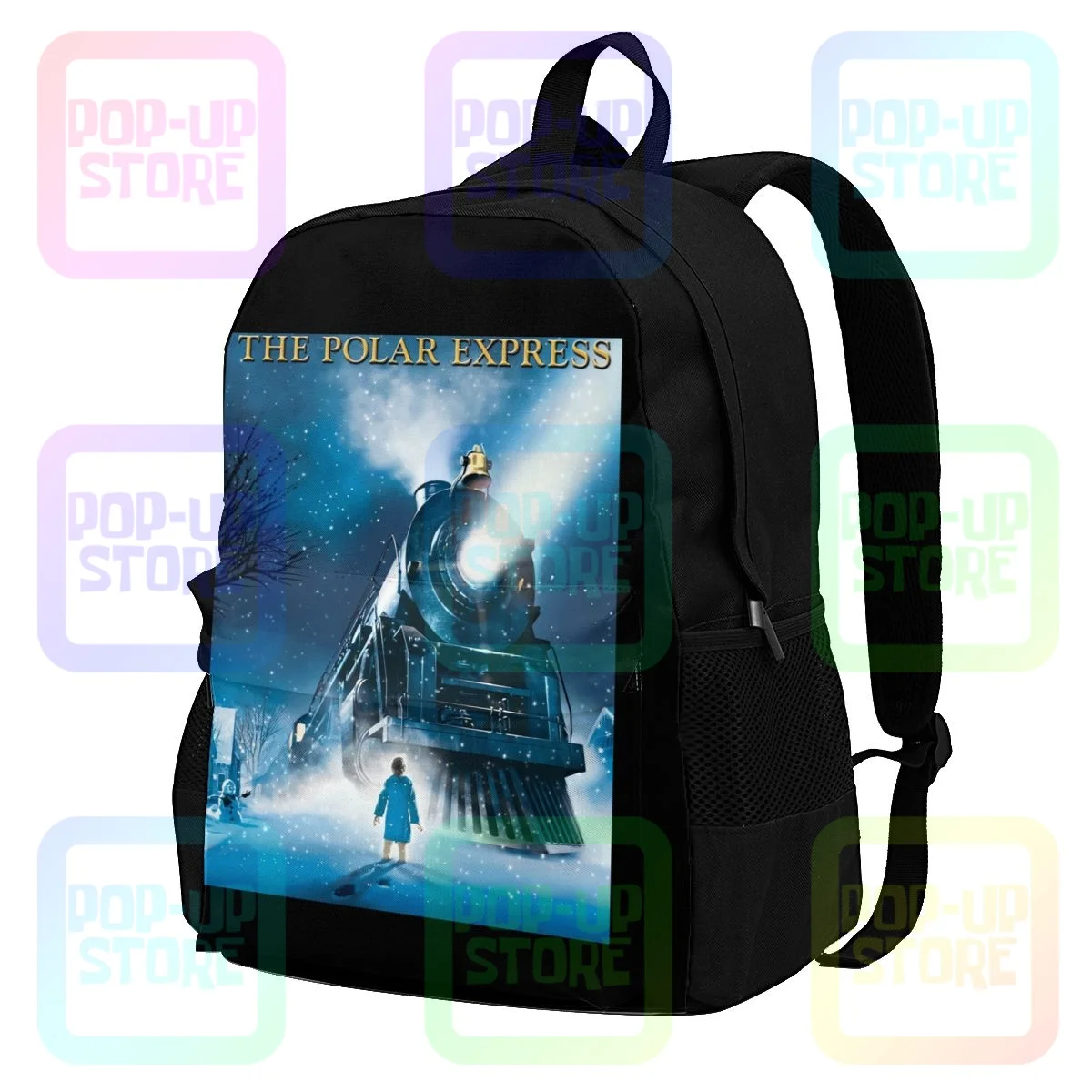 

Большой Вместительный рюкзак Polar Express, модные сумки с 3D-принтом для путешествий