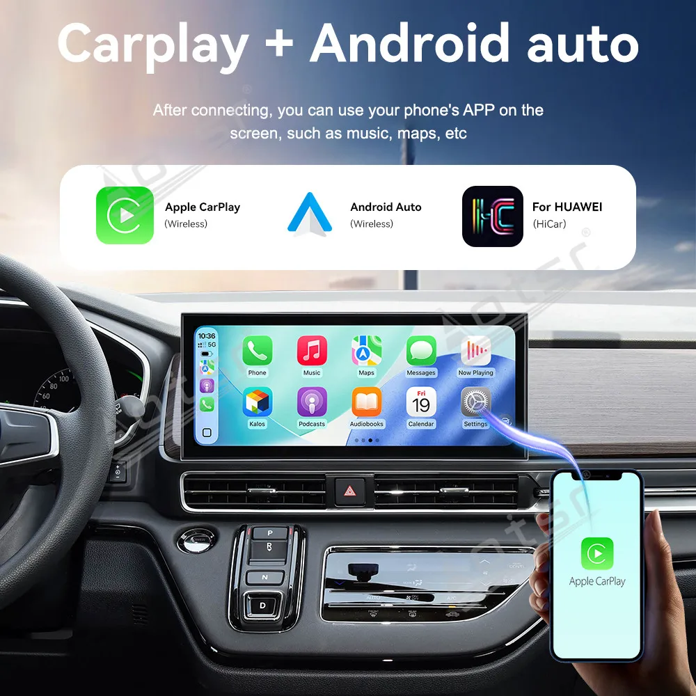 CarPlay 15.8’’ Android 15 For Honda Odyssey  2022  Car gadgets  Carplay Car accessories interior  HD Screen Multimedia Player He