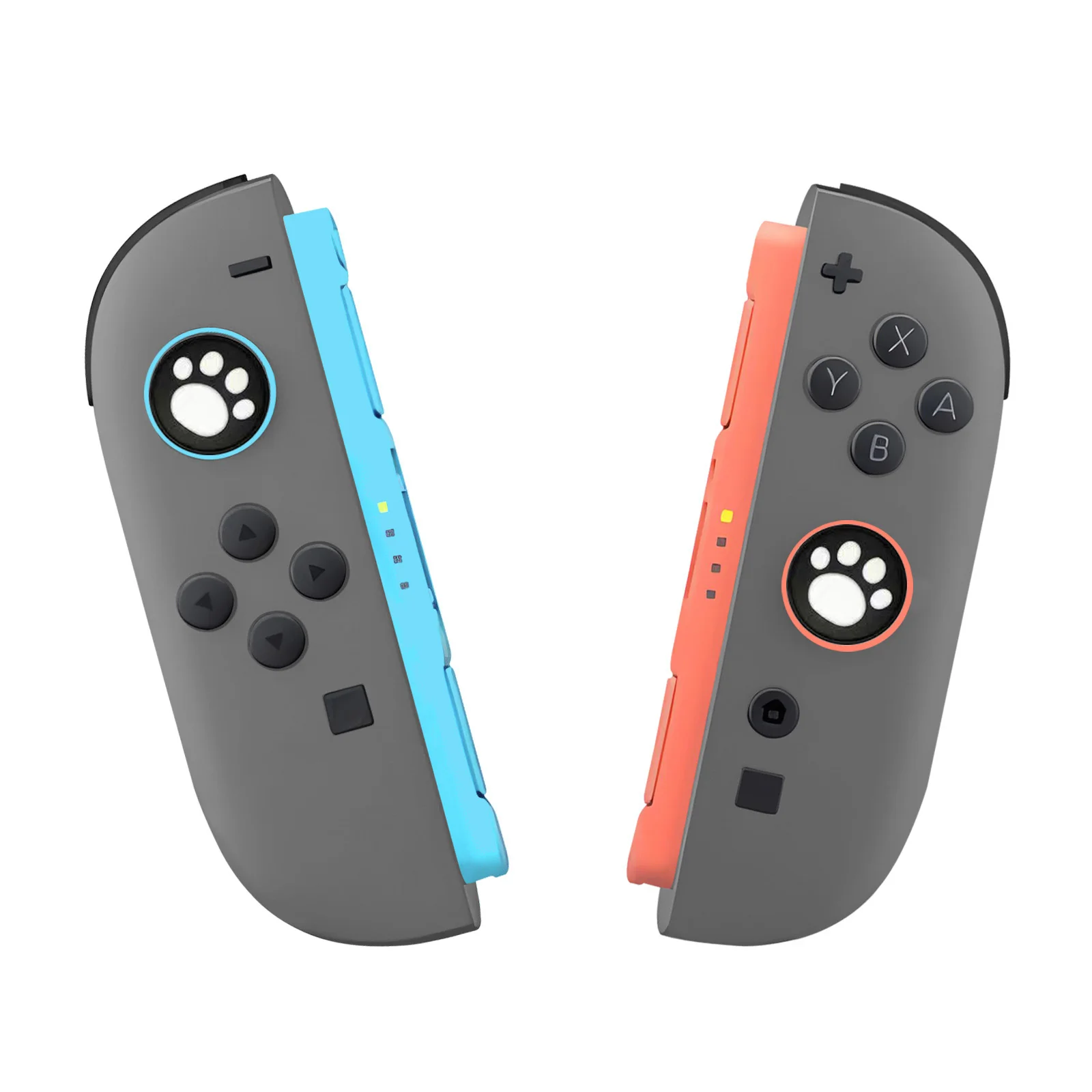 2pcs Cute Cat Silicone Grip Cover Caps For Nintendo Switch 2 Joy Con Controllers Protection Gaming Accessories view 2