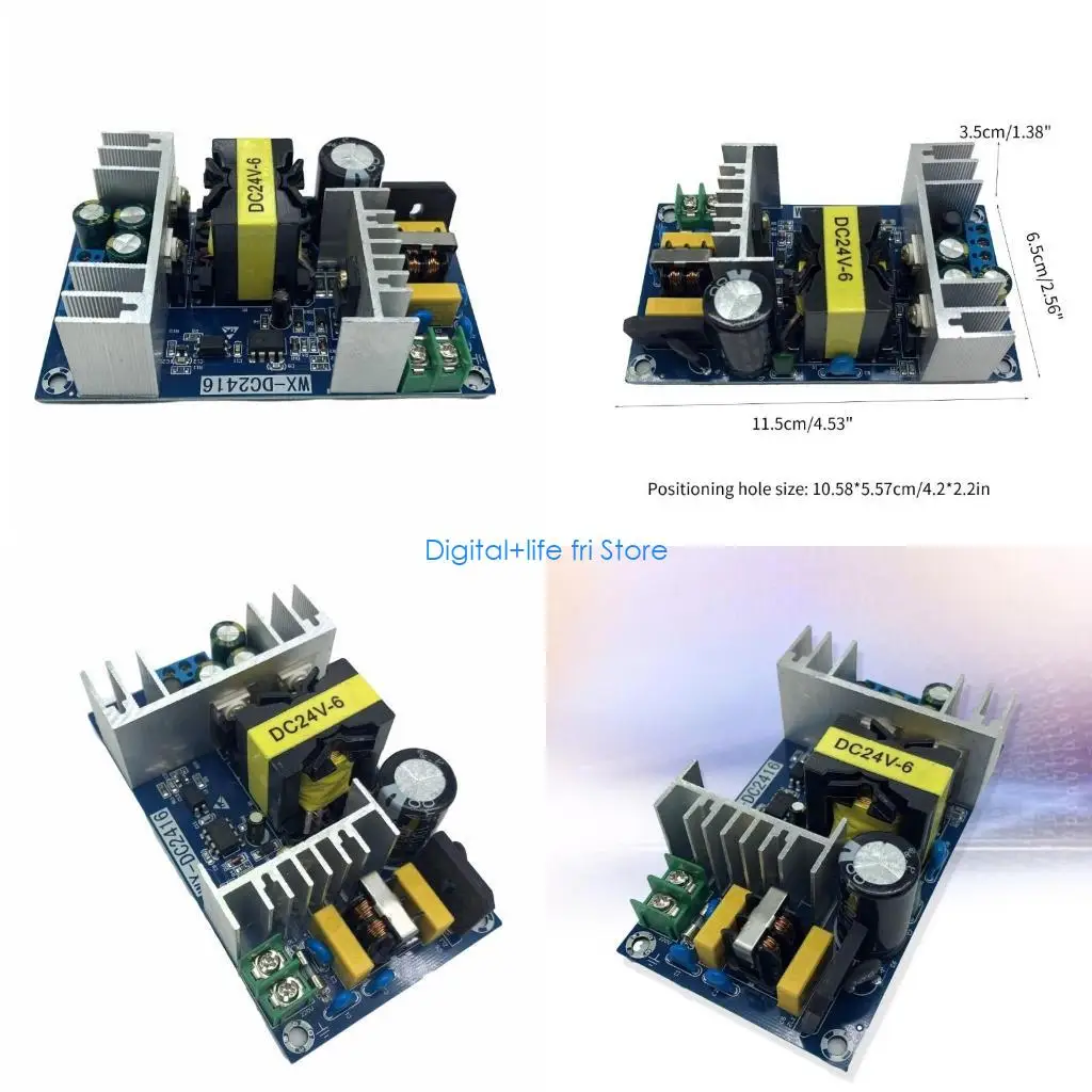 

E06D Надежный силовой модуль преобразует напряжение 100–240 В в 24 В. Защита от перенапряжения/перегрузки по току/короткого для