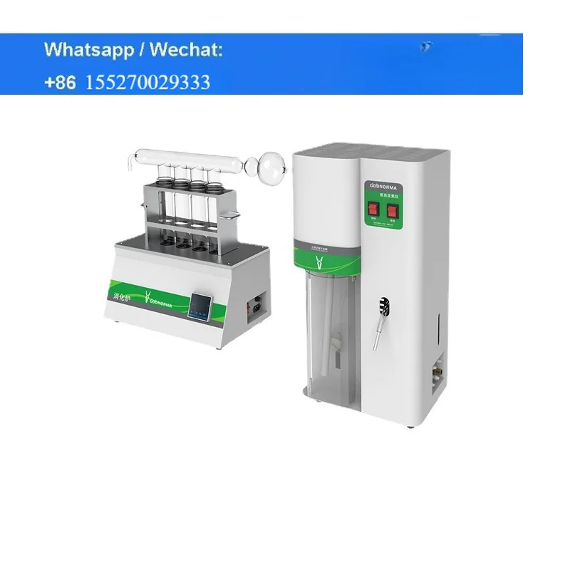 Horno de digestión de proteínas KDN-04A semiautomático para nitrógeno Kjeldahl, completamente automático para nitrógeno.