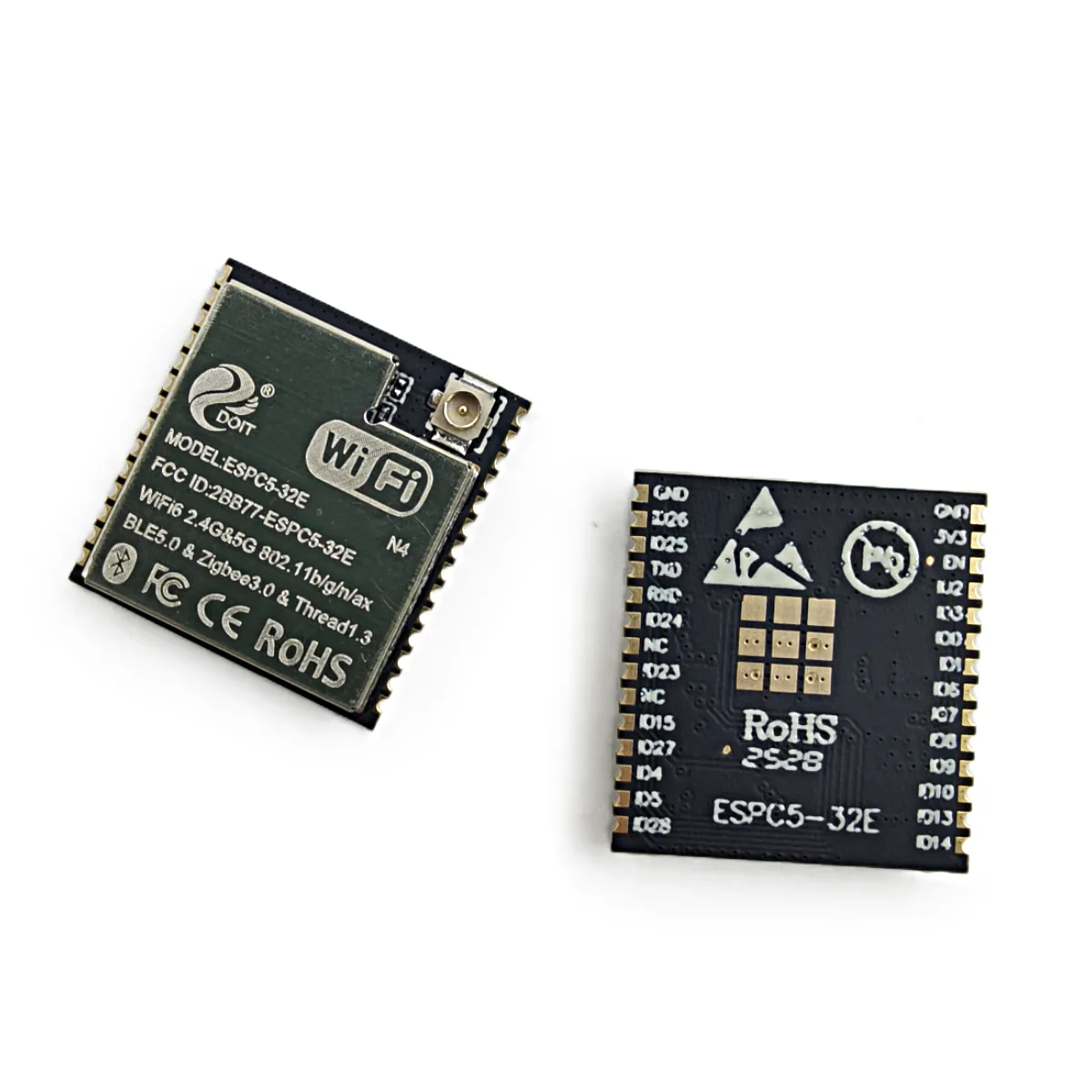 Módulo ESP32-C5 ESPC5-32E WIFI 6 2.4G + 5G + BLE compatível com módulo C5-1U