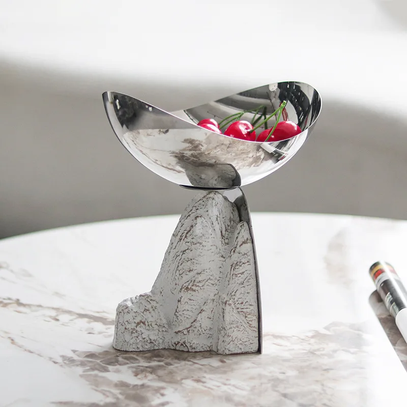 

Модель комнаты, креативная домашняя тарелка с фруктами, орнамент, отель B&B, гостиная, украшение шкафа под телевизор, легкие роскошные горные сухофрукты