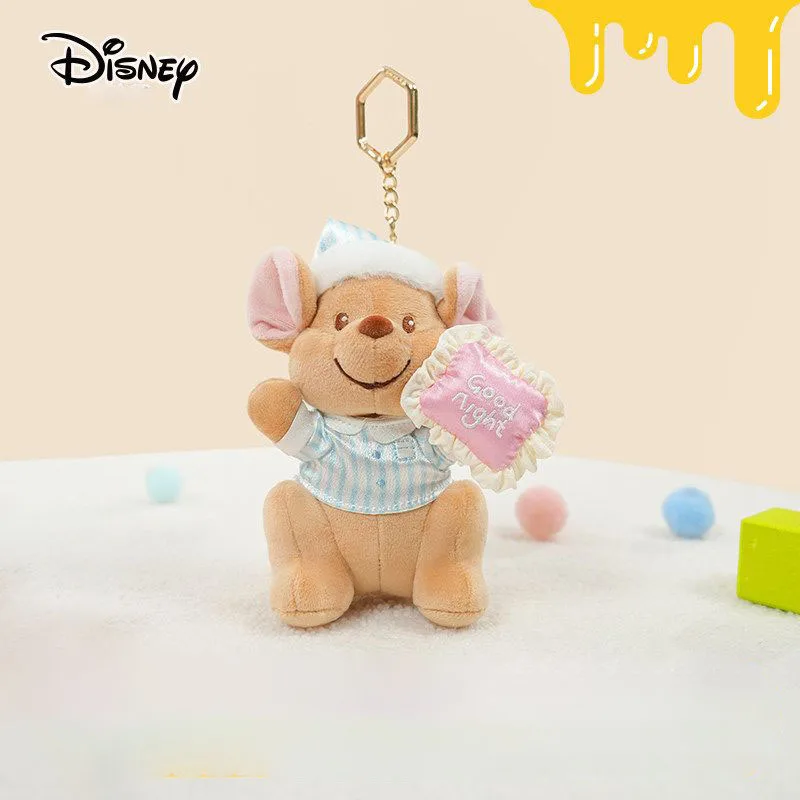 Disney Winnie The Pooh Roo Plush Keychain Official Licensed Plushie Bag Charm Accessory Gift for Girls Friends Family Kawaii