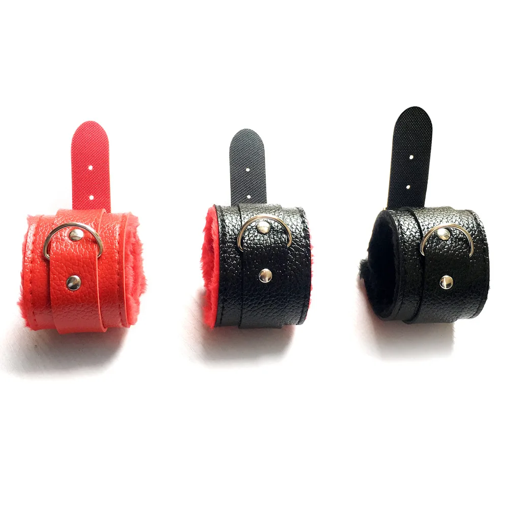 Adjustable Soft Handcuffs Wrist & Ankle Cuffs Bondage Set for Adult Couples Erotic Intimate Game Accessory Women