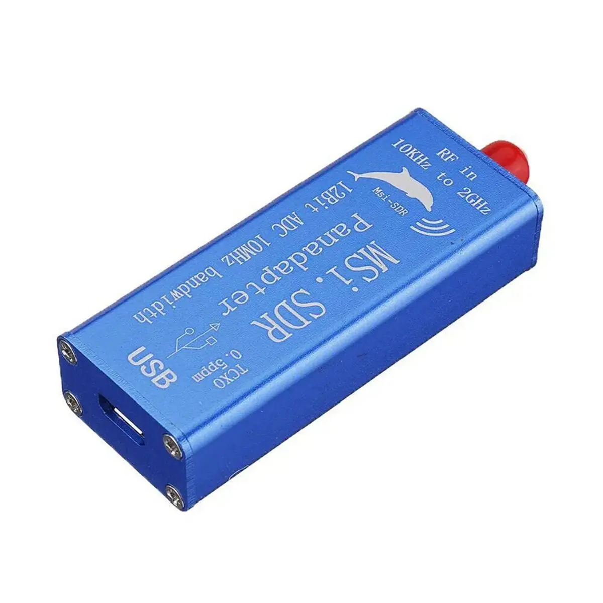 .SDR Panadapter SDR Receiver 10kHz-2GHz 12Bit ADC Broadband Radio Receiver with TCXO for HDSR SDRuno