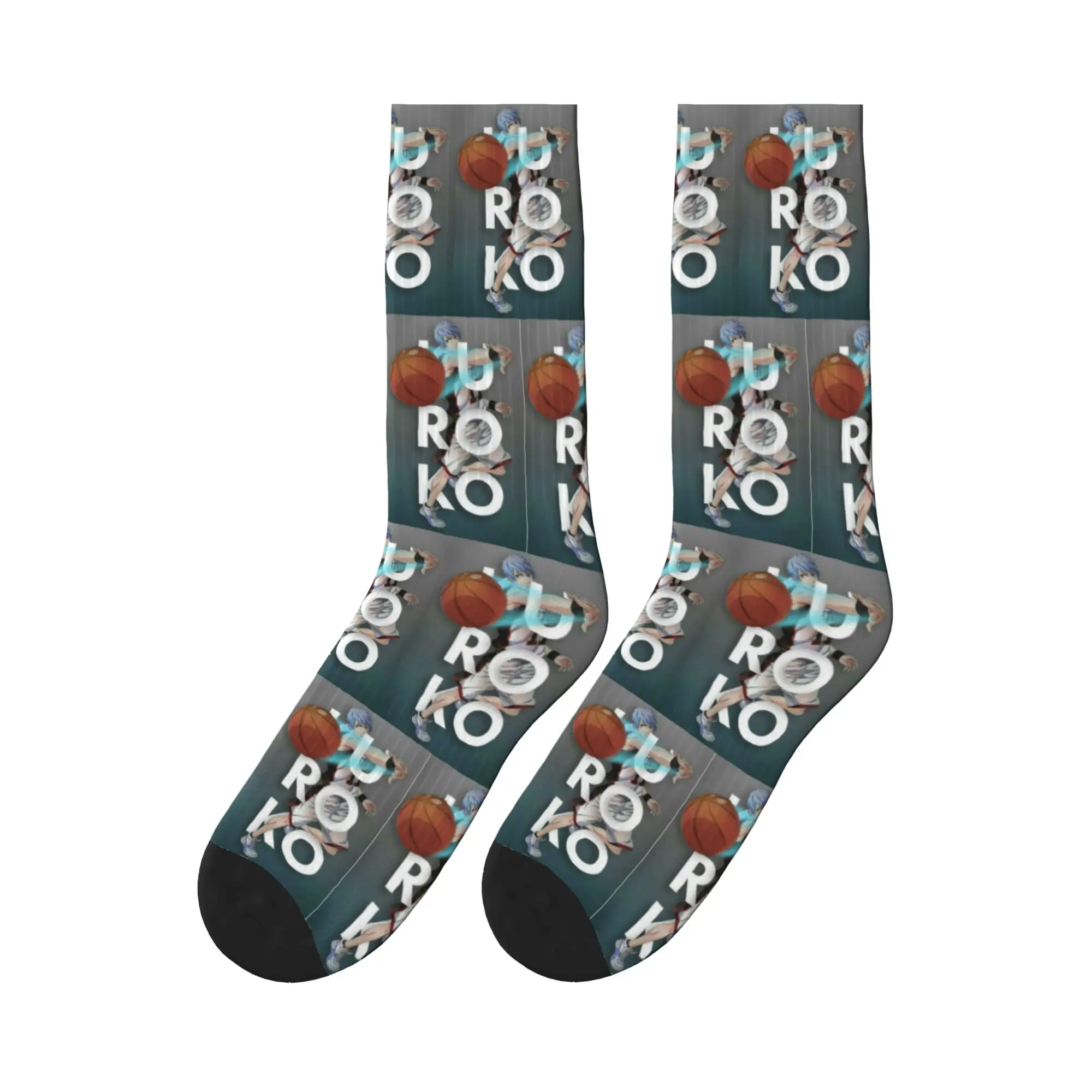 

Basketball Kuroko No Basket Anime Sports Socks Super Soft Stockings All Season Long Socks for Man's Woman's Christmas Gifts