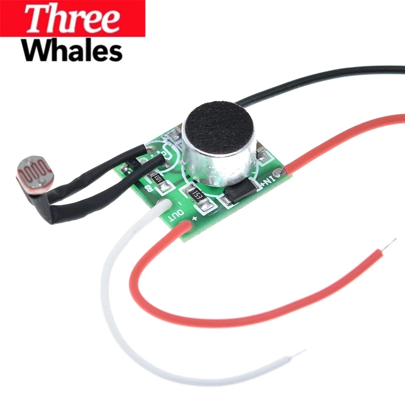 DIY Low Voltage DC Sound Light Control Sensors THR DC 3V-30V LED Driver 5V 6V 12V 24V Photosensitive Voice Switch Module Circuit