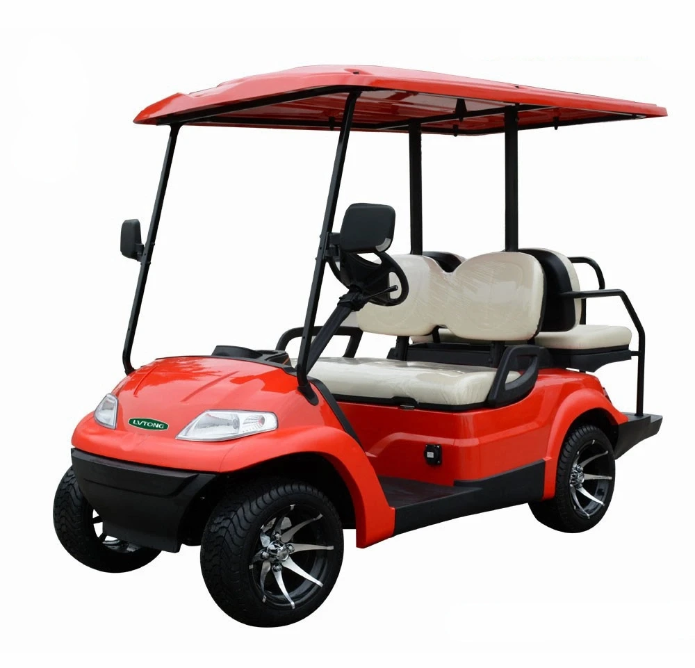 2024 Factory Direct Sales Electric Sightseeing Bus 4 Seater Battery Operated Golf Cart