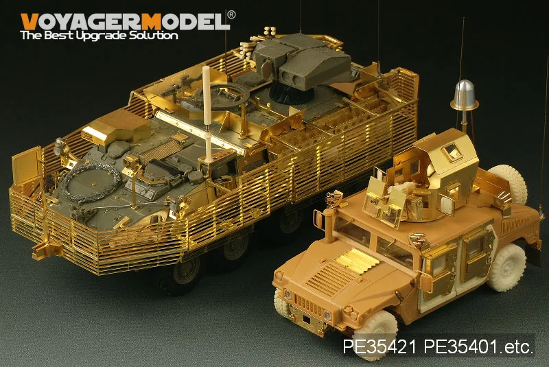 Voyager Model PE35421 1/35 Modern USMC Stryker M1134 w/Slat Armor (For AFV CLUB 35134)