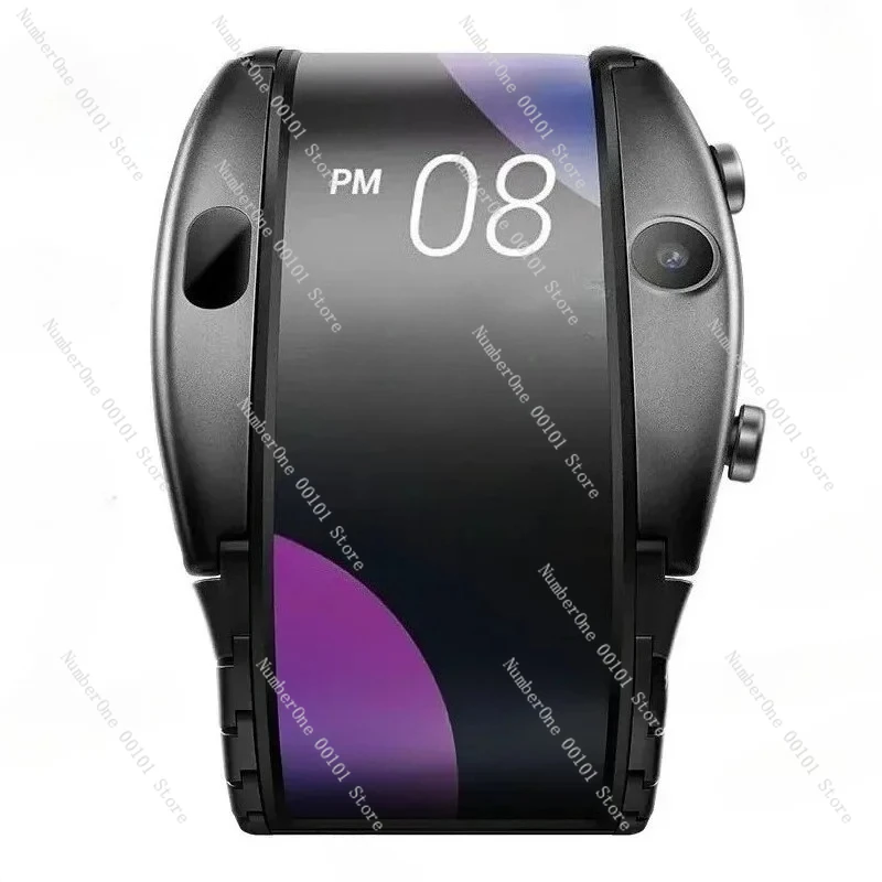 Call gesture watch, mobile phone, 4.01-inch foldable flexible display screen, real-time sports information reminder, second hand