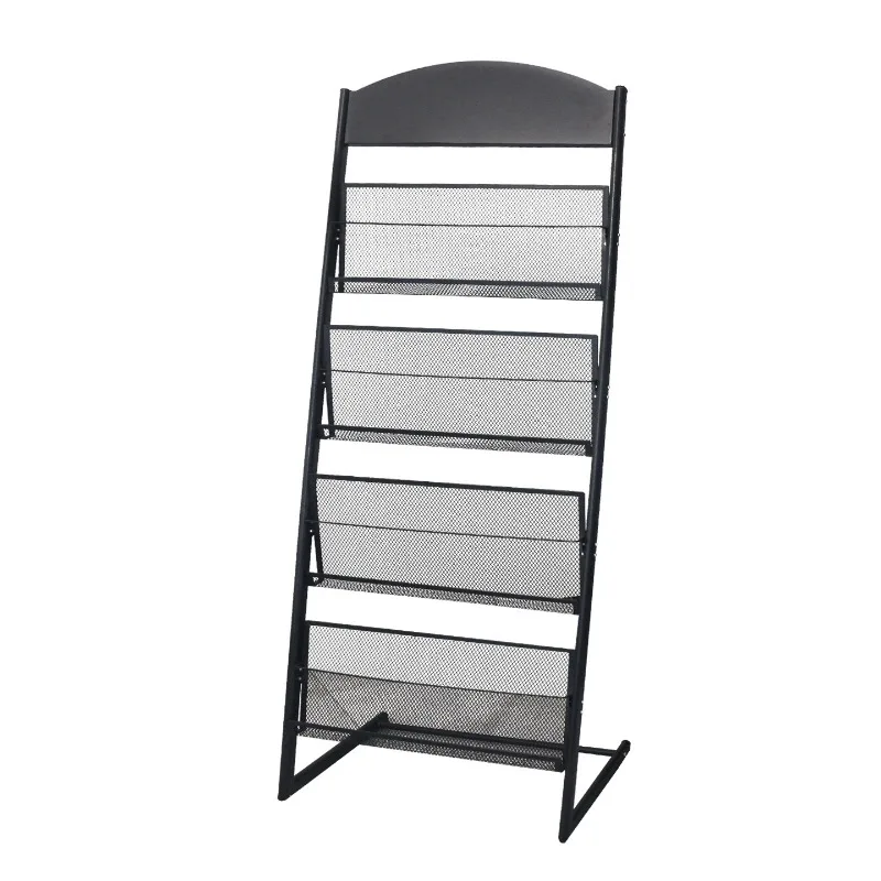 

Conference room information shelf, folding promotional shelf, bookshelf storage shelf, magazine shelf, simple library and