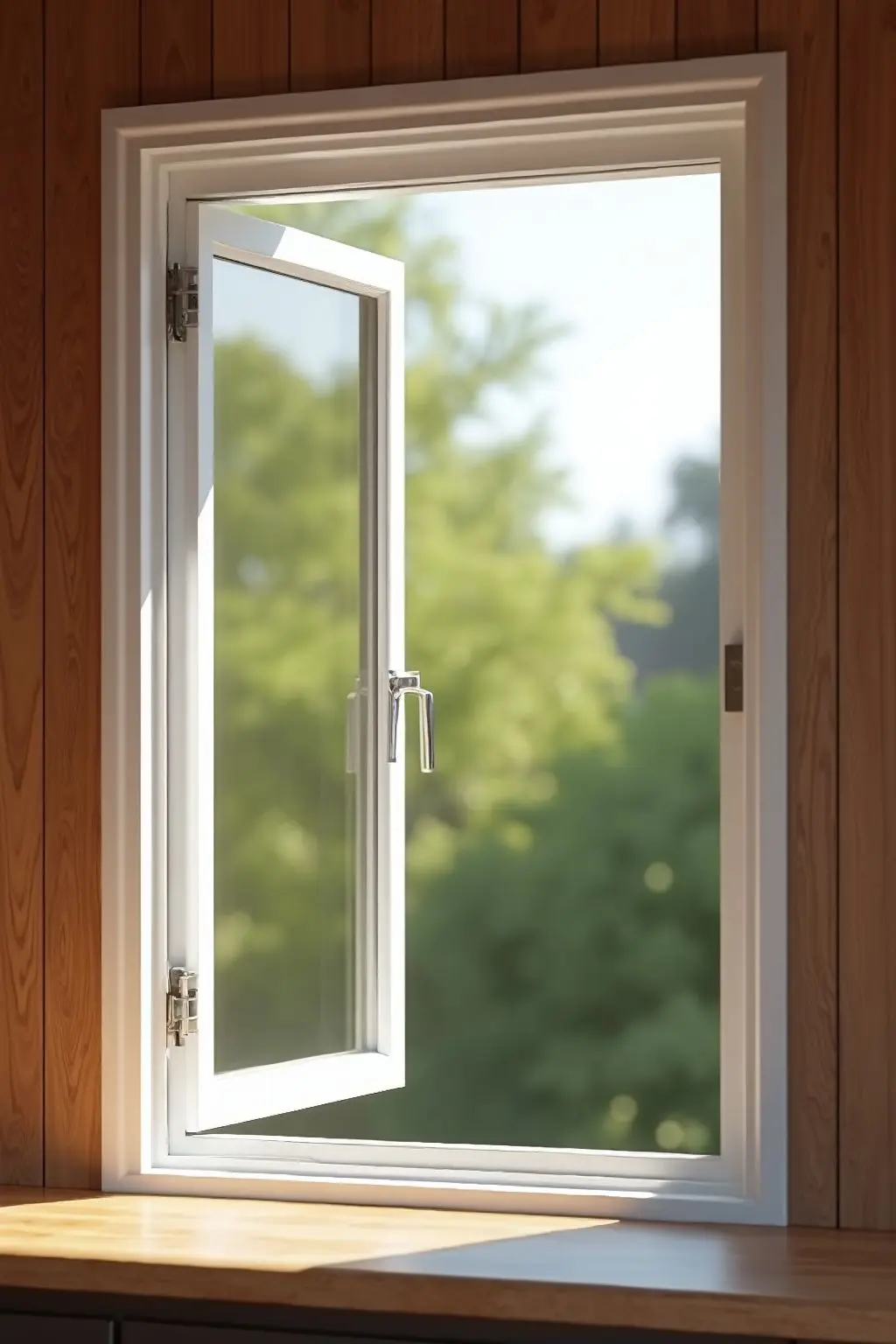 

Hurricane Proof Impact Aluminium Frame Swing Windows Energy Saving Double Glazed Awning Casement Window with Mosquito Net