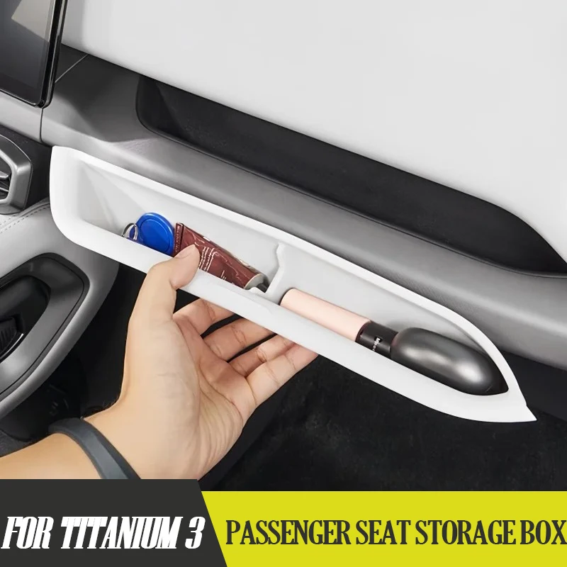 

Силиконовый ящик для хранения пассажирского сиденья для BYD Leopard 3 Titanium 3, защитная накладка, аксессуары для модификации салона автомобиля