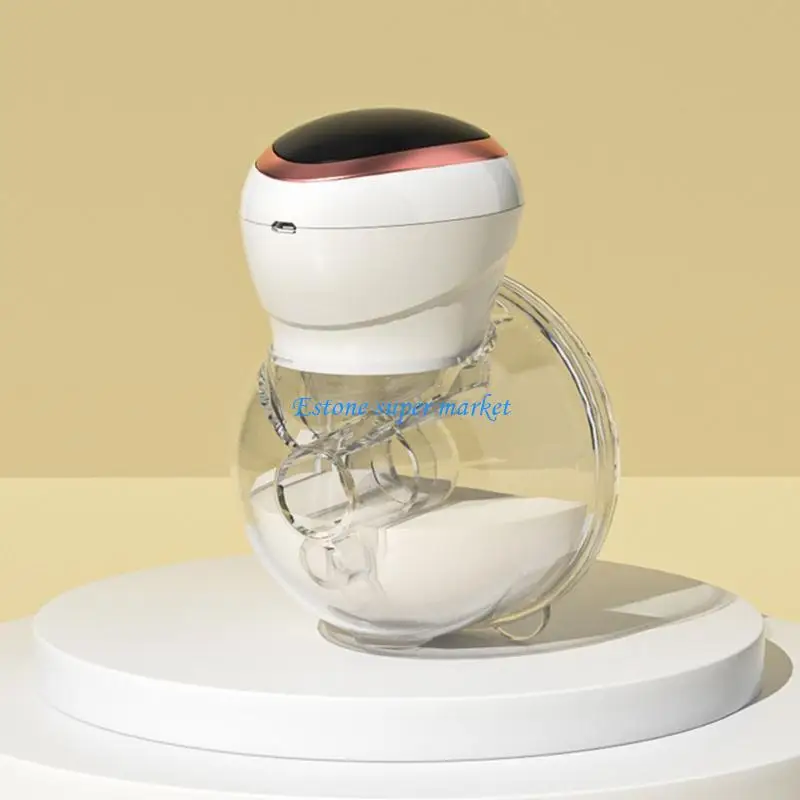 

090B Wearable Breast Hands Electric Portable Breast Cup Breastfeeding Milk Collector Automatic Milker
