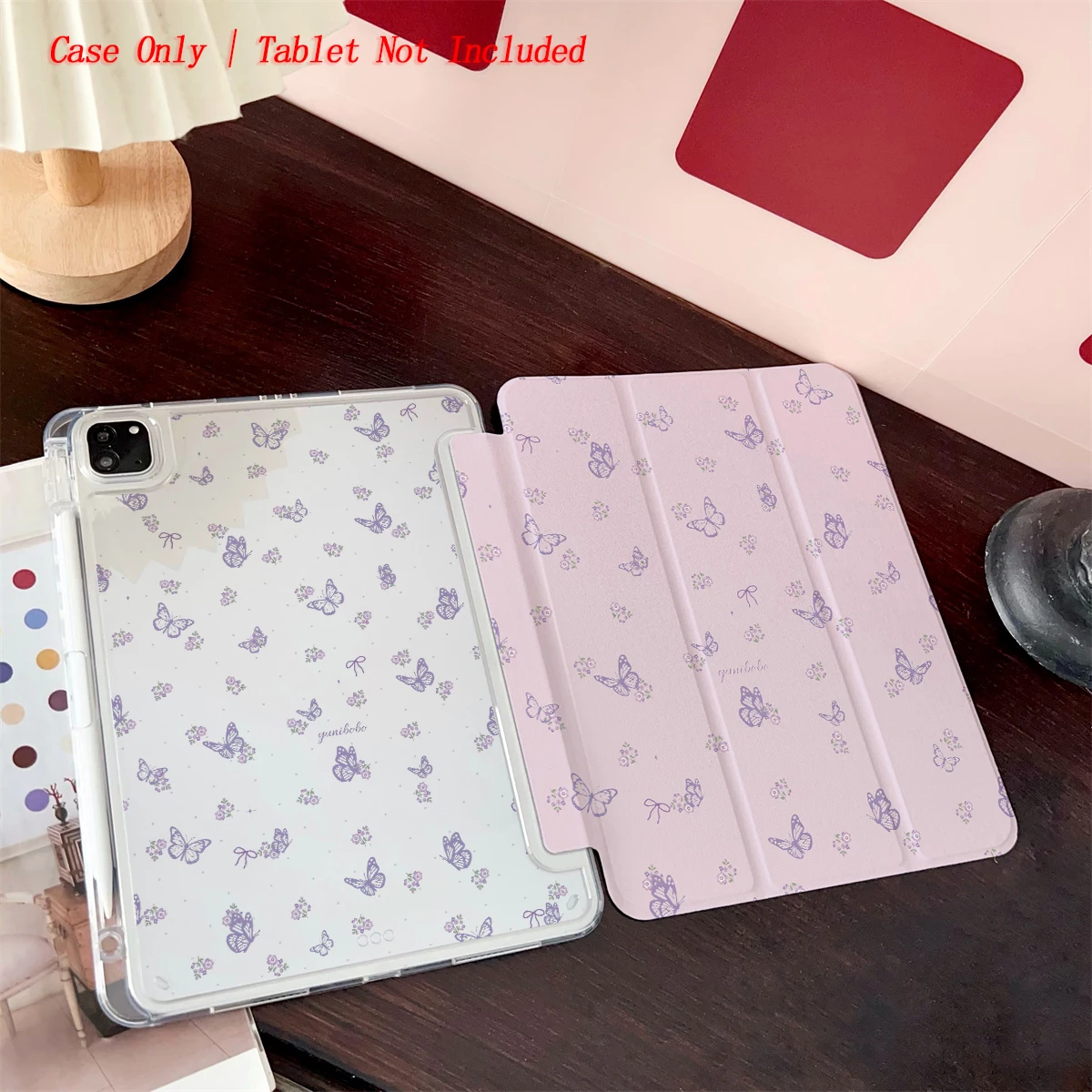 Slim Fit Premium TPU Tablet Cover, Shockproof Durable Lightweight Protective Case for iPad Samsung Huawei Honor Redmi Xiaomi