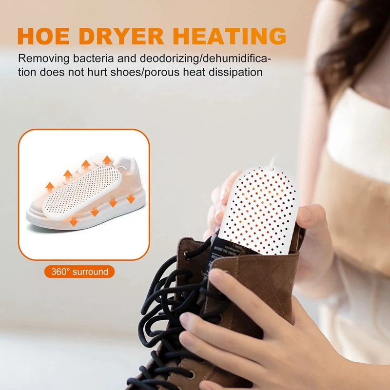 Shoe Dryer With Ultraviolet Sterilization Intelligent Timing For Shoes Socks Boots Slippers Constant Temperature Drying