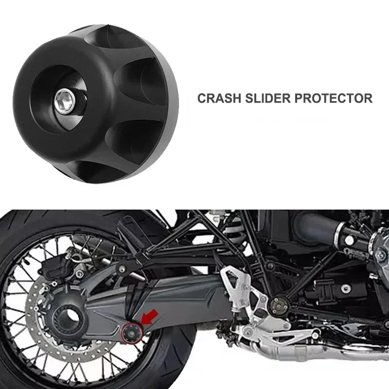 For BMW RNINET R9T Scrambler T Pure Racer Urban G/S 2014-2023 2022 Motorcycle Final Drive Housing Cardan Crash Slider Protector