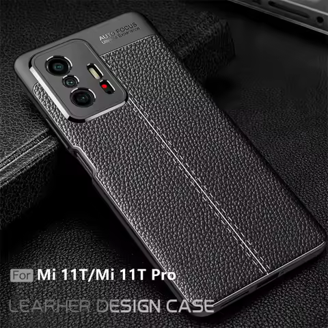 For Cover Xiaomi Mi 11T Case For Mi 11T Capas Shockproof Bumper Soft TPU Leather For Fundas Poco X3 NFC F3 Mi 10T 11T Pro Cover