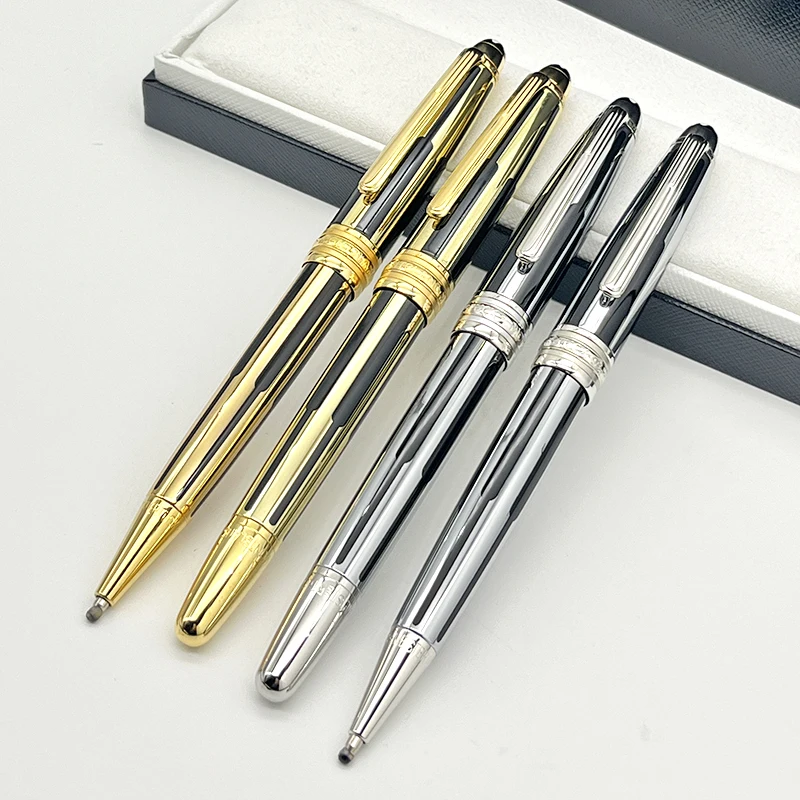 

Lanlan Luxury MB Fountain Rollerball Ballpoint Pens 163 Metallic Bicolor With Serial Number Writing Office School Stationery