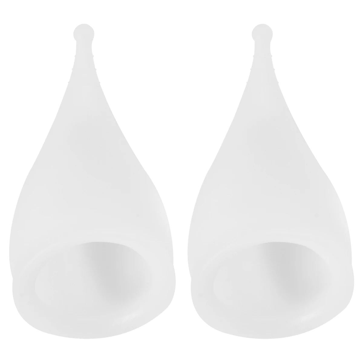 

2Pcs 30Ml Silicone Menstrual Cup for Women Leakproof Period Collector Comfortable Eco-Friendly Flexible High Temperature