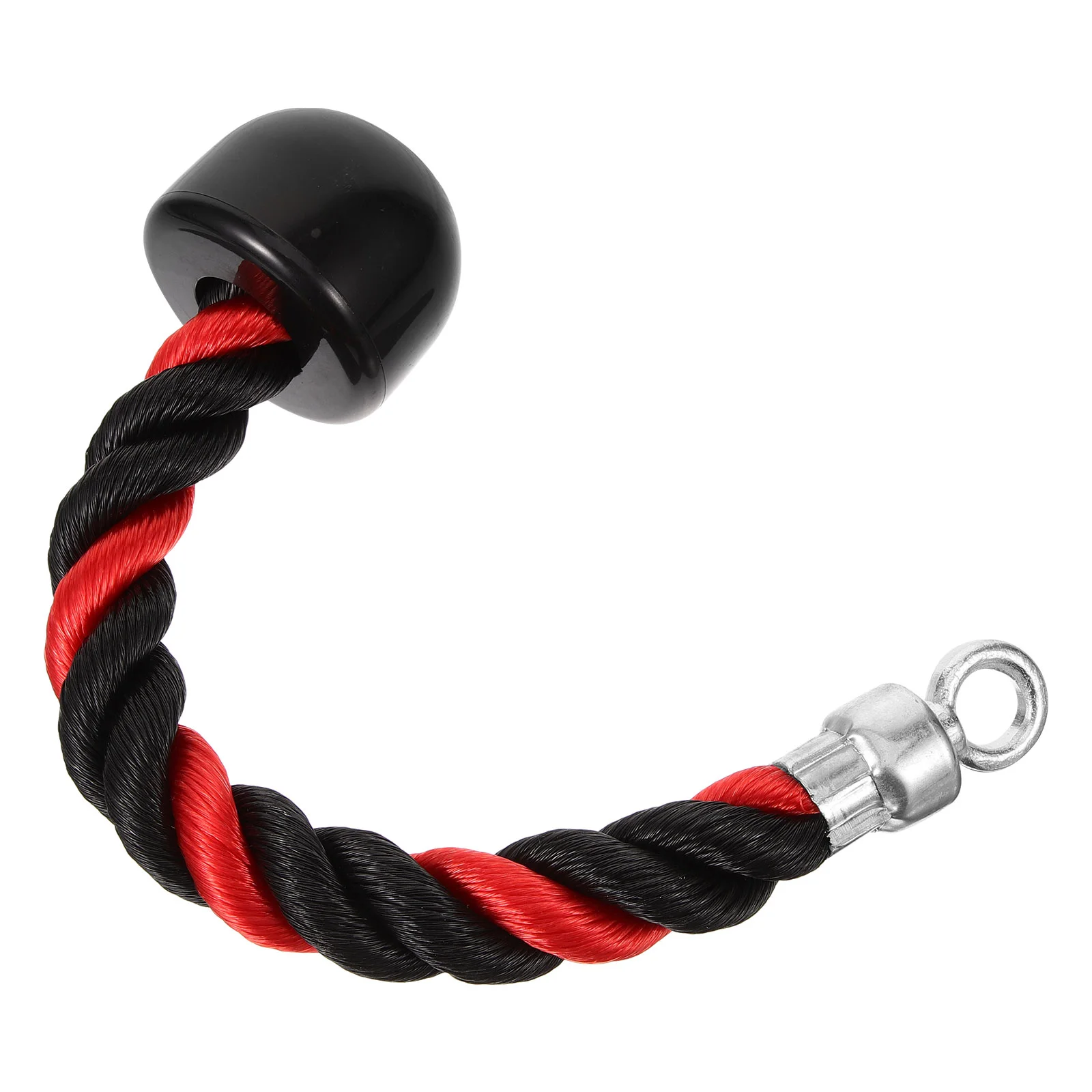 s Rood Zwart Triceps Press Down Rope Single End Gym Kabelbevestiging voor Arm Krachttraining Thuisapparatuur Tricep