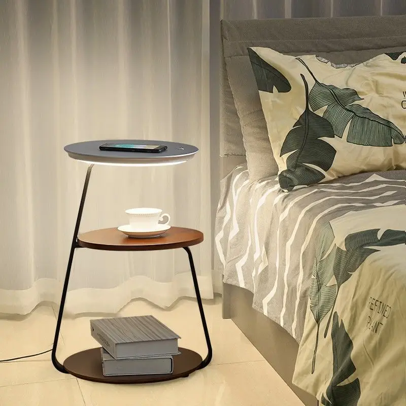 

Floor lamp, living room, bedroom, Nordic Instagram, popular wireless charging coffee table, bedside table lamp