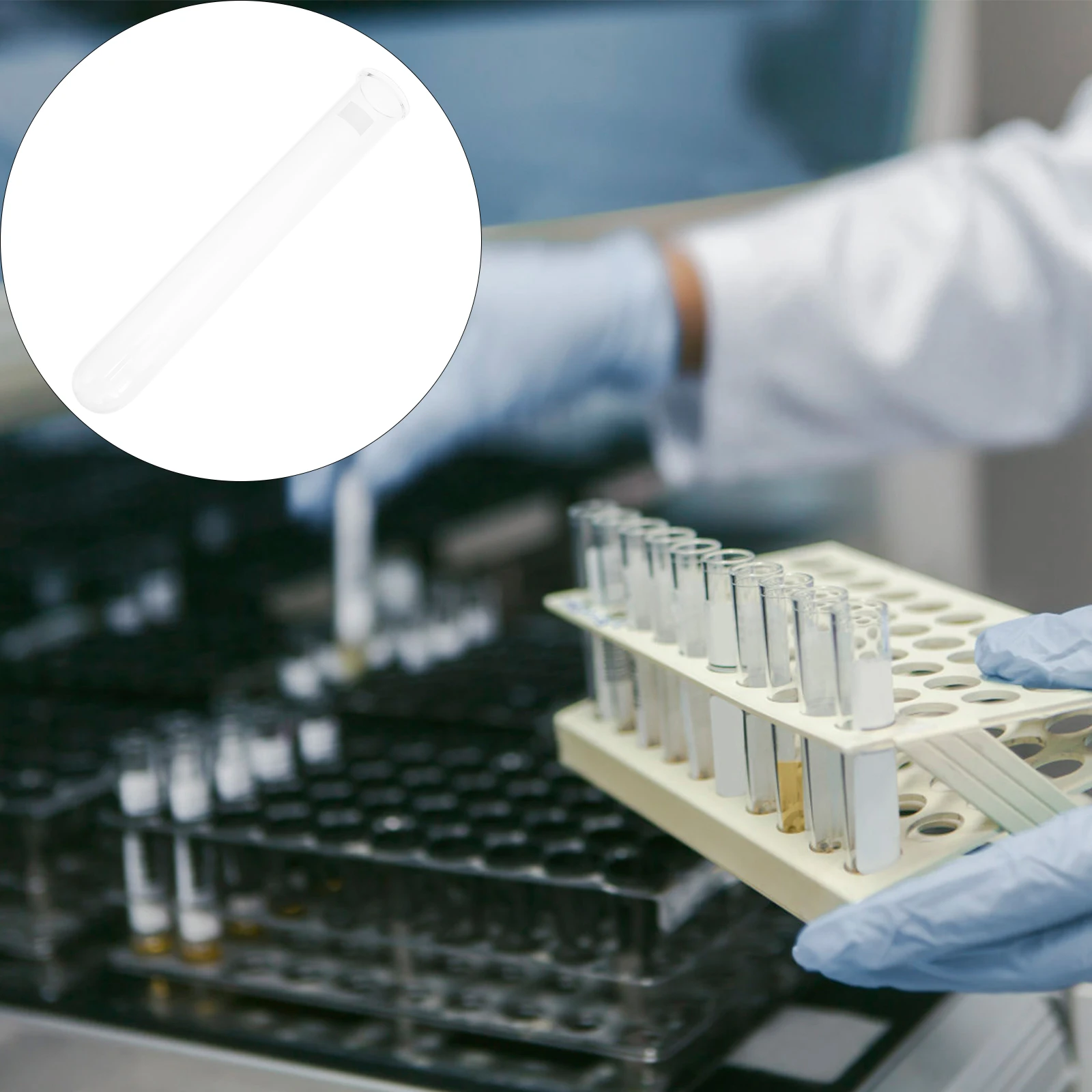 Square Mouth Digestive Tube Premium Glass for Nitrogen Analyzer Azotometer Lab Testing Equipment Glass Digestive Tube