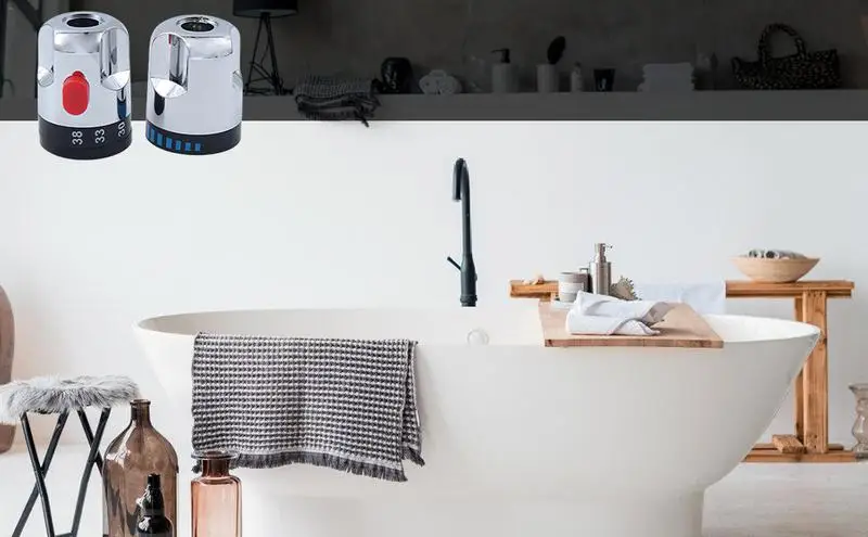 Faucet Handwheel Shower Valves Watering Devices Practical Chrome Faucet Shower Valve Spool Repair Part For Bathroom Kitchen Tool