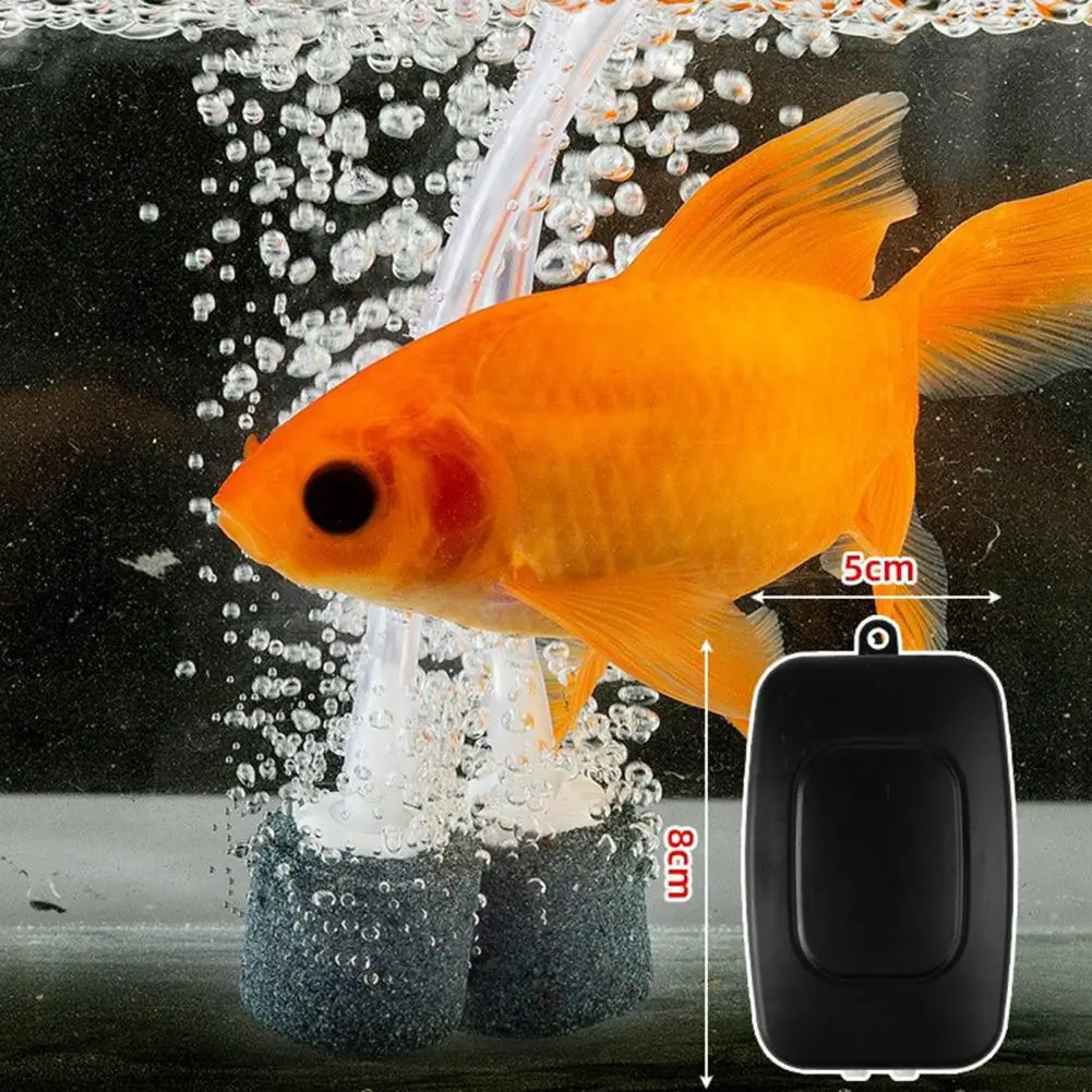 Fish Tank Oxygen Pump Compact Portable Usb Mini Aquarium Air Pump for Silent Energy Efficient Oxygen Supply Fish Tanks Home