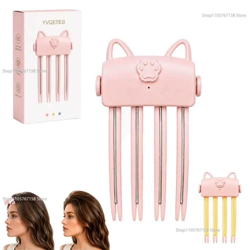 Wireless Heating Root Volumizing Clips Decoration Adjustable High Crown Fluffy Hair Styling Tool Hair Accessorie for Gift Friend