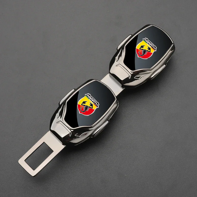 Car Seat Belt Locker Carabiner Extender Insurance Belt Insert Buckle For 500 Abarth Panda Tipo Egea Doblo 124  Auto Accessories